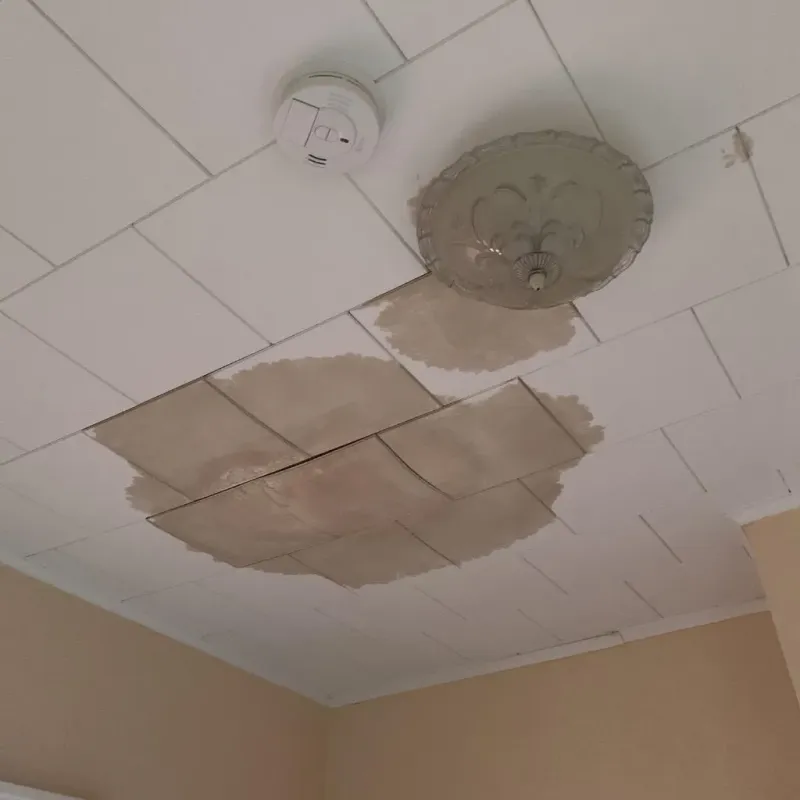 Ceiling Water Damage Repair in Middlesex County, CT